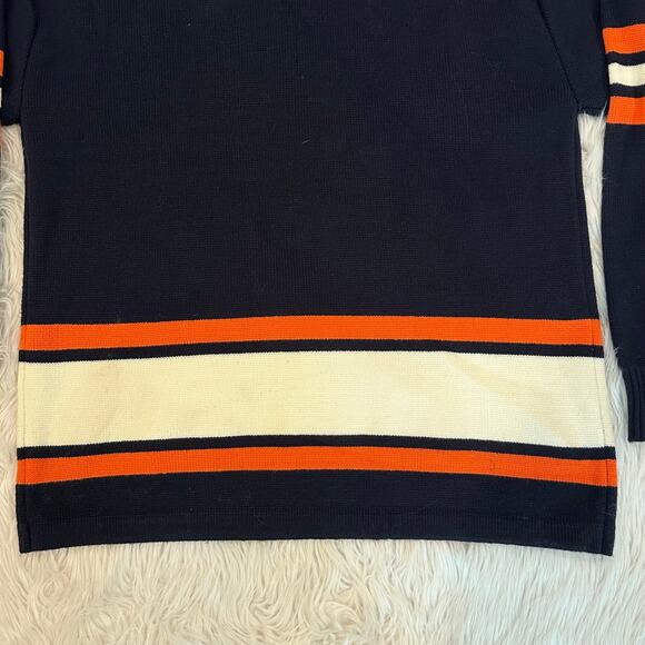 Budabean Vintage 90’s Men’s Jersey Sweater Athletic Chunky Crew Neck Pullover - Picture 7 of 11